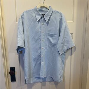 Bugatchi Sky Blue Casual Button Down Shirt
